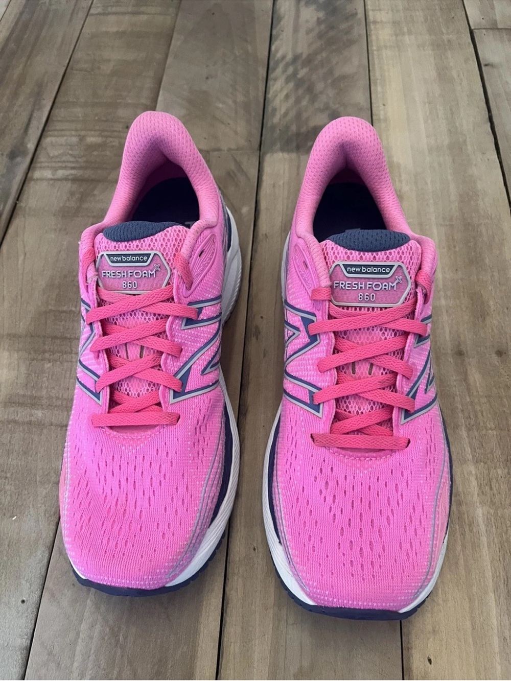 New Balance Fresh Foam X860V12 Size 9 Women's Running Shoes - Pink (W860E12)